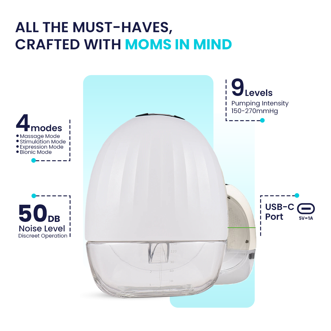 Mumymello ProFlow-Ultra Wearable Breast Pump