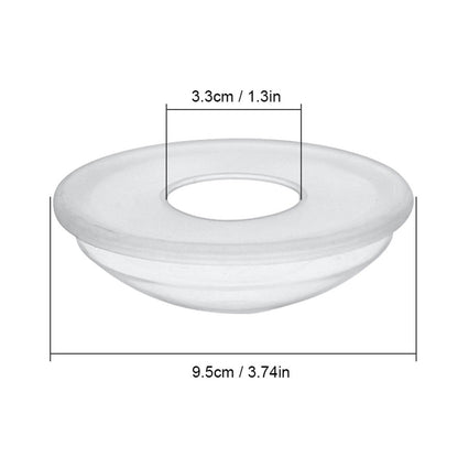 Nursing Breast Milk Collector With Stopper - Pair of 2