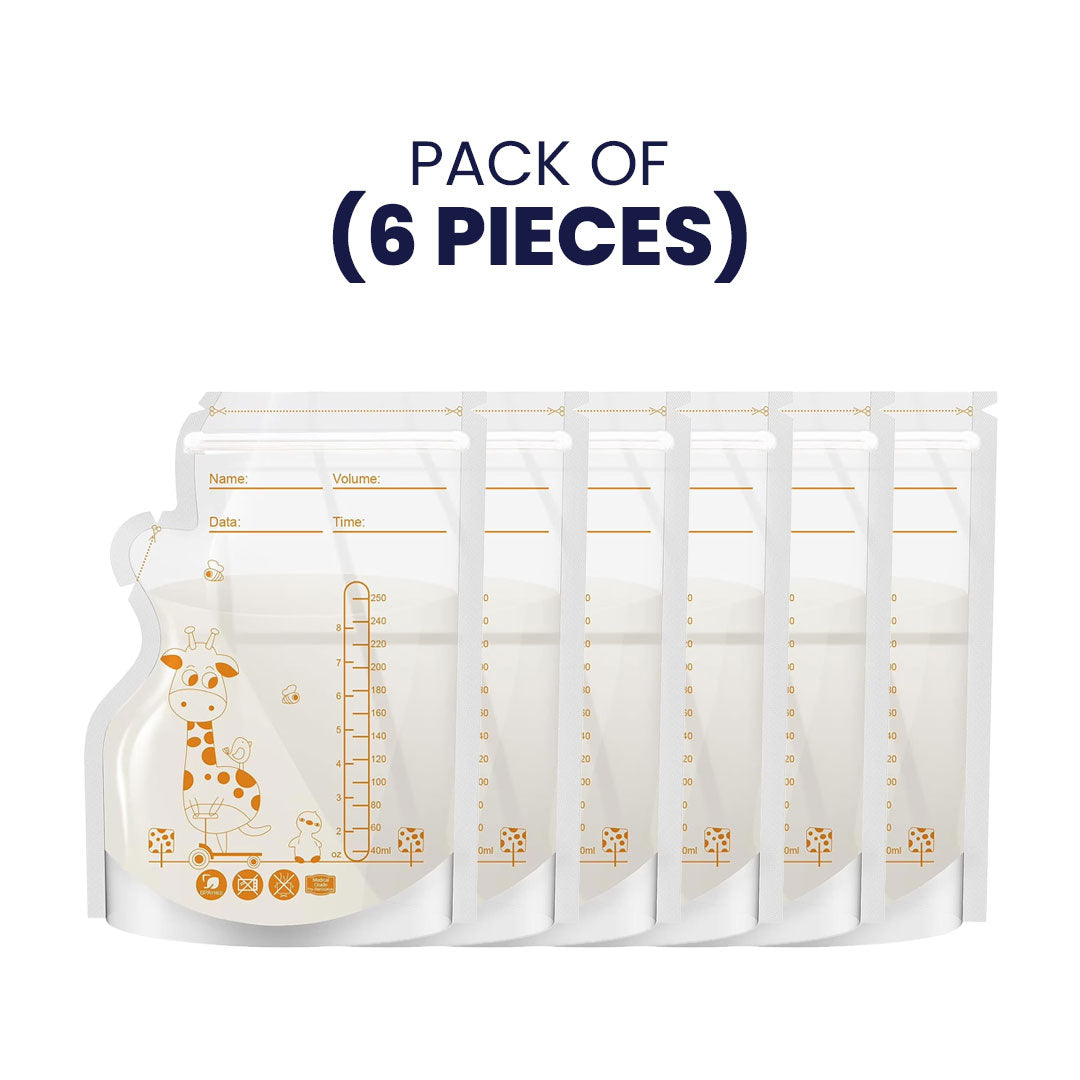 Breast Milk Storage Bag ( Pack of 6)
